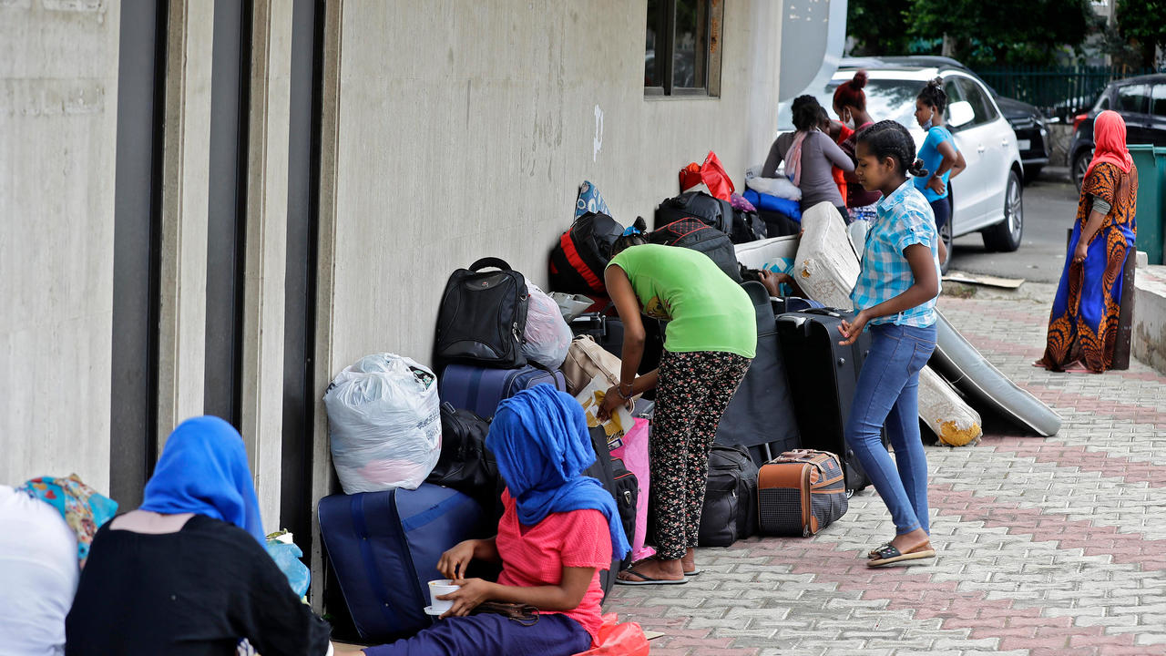 Photo of Abandoned by employers, Ethiopian domestic workers are dumped on Lebanons streets