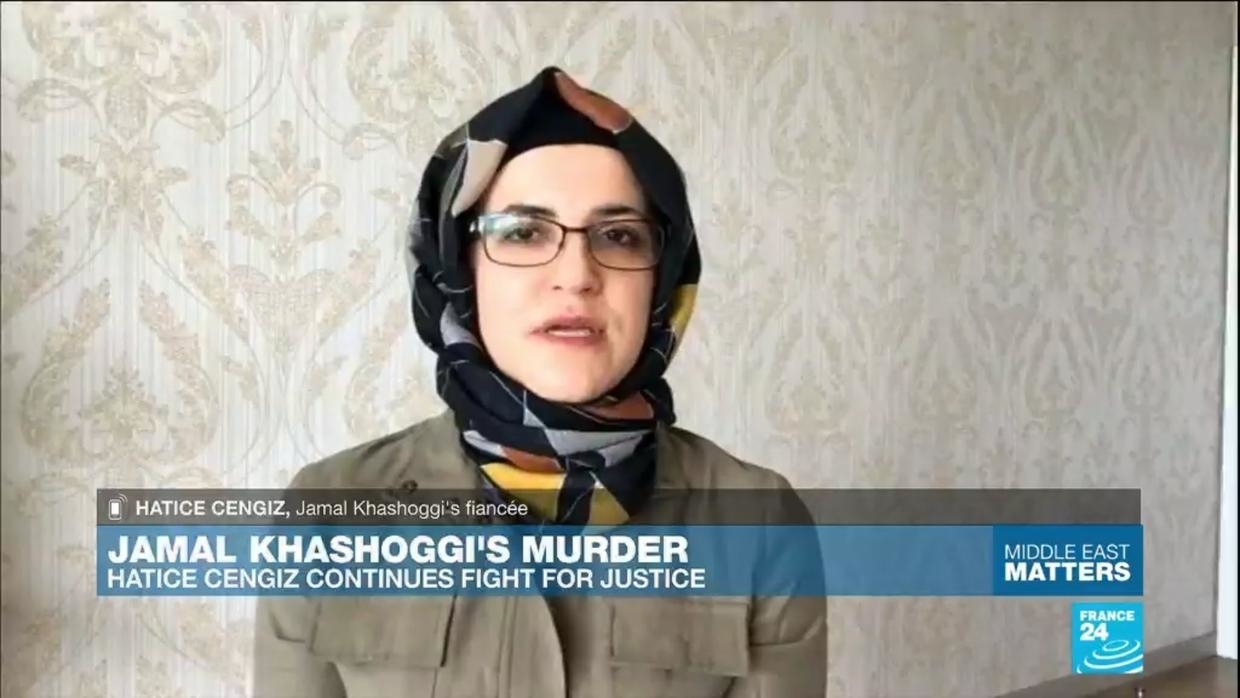 Photo of Jamal Khashoggi’s fiancée on his murder: ‘We need a neutral and independent trial’