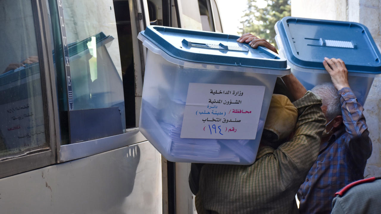 Photo of Syrians vote in parliamentary election as inflation hits war-damaged economy