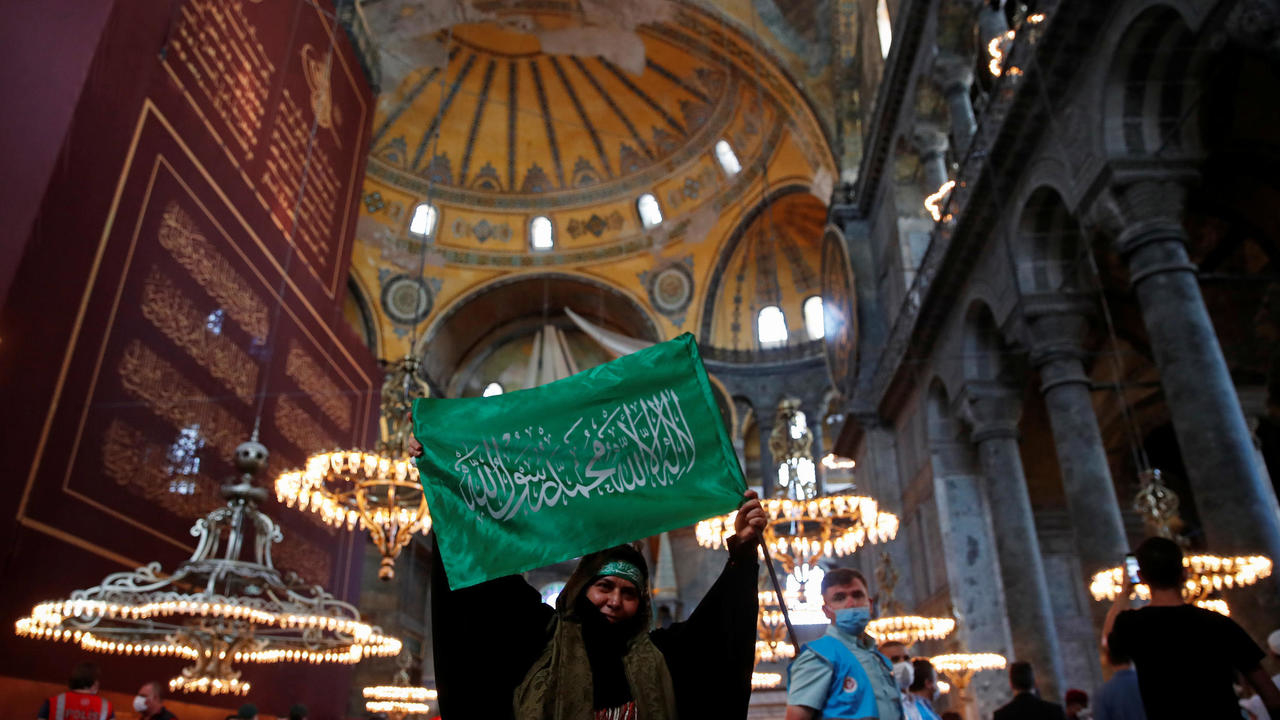 Photo of Greece, Turkey argue over controversial move to make Hagia Sophia a mosque