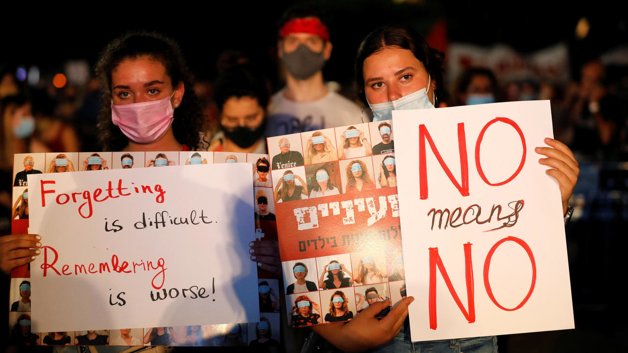 Photo of Thousands of Israelis strike and protest against sexual violence