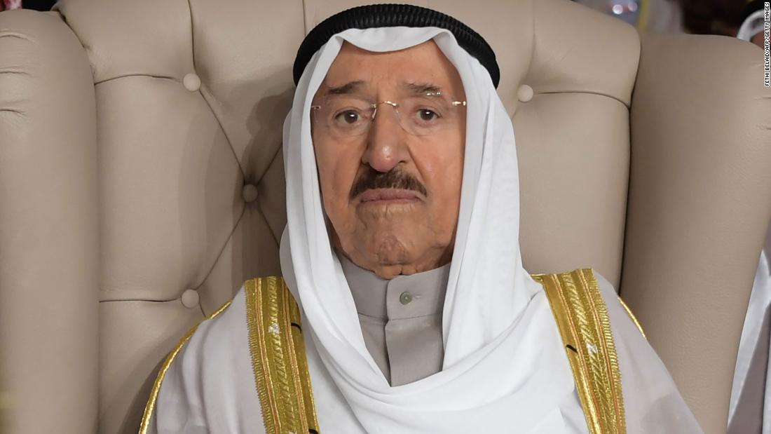 Photo of Kuwait monarch Sheikh Sabah Al-Sabah dies at 91