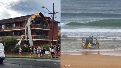 Photo of One dead, two critically injured after massive storm sweeps through Sydney’s Northern Beaches