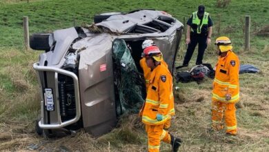 Photo of Australia election: PM Morrison’s security team in car crash in Tasmania
