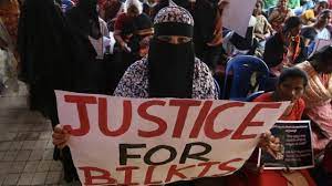 Photo of Bilkis Bano: Protests in India over release of gang rapists